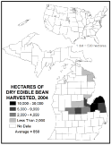 Hectares of Dry Edible Bean